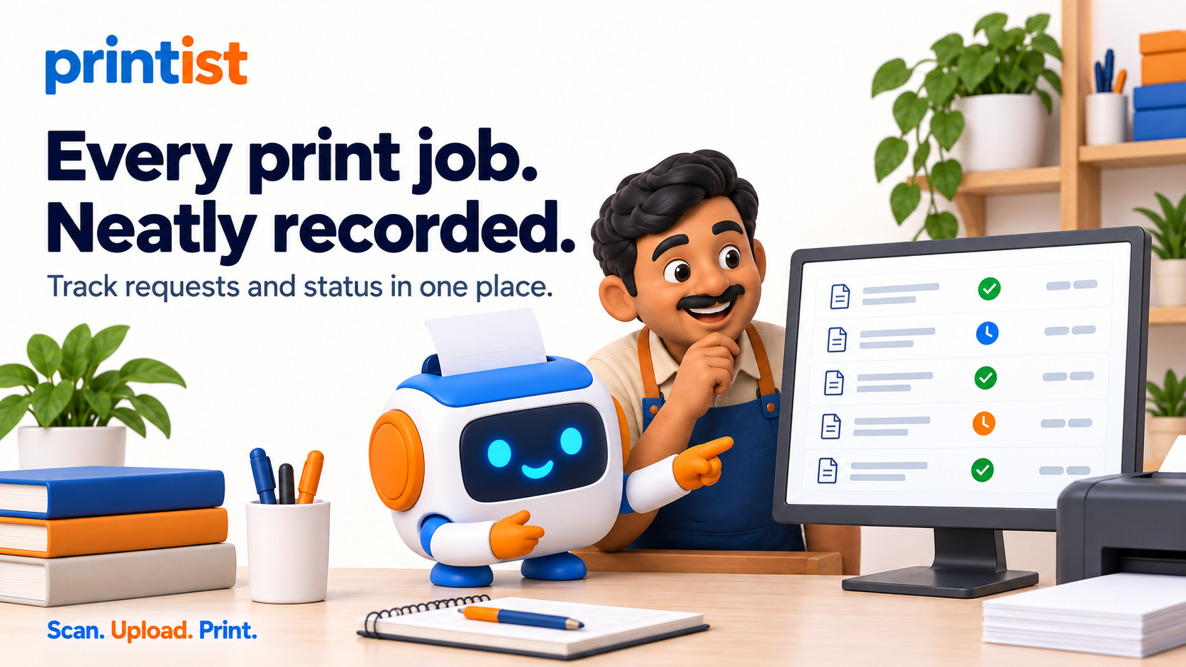 Every print lives in your history